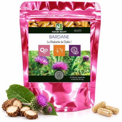 NAKURU Bardane — 90 gélules — Packshot