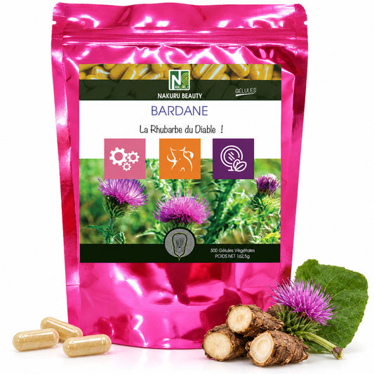 NAKURU Bardane — 500 gélules — Packshot