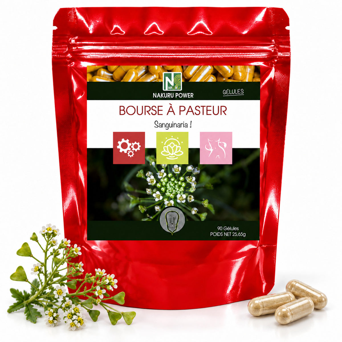 NAKURU Bourse à Pasteur — 90 gélules — Packshot
