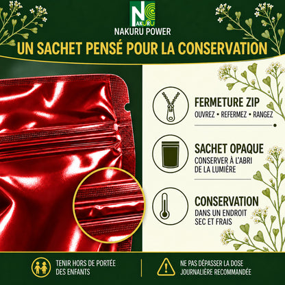 NAKURU Bourse à Pasteur — 500 gélules — Conservation
