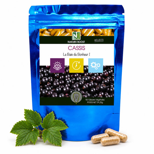 NAKURU Cassis — 90 gélules — Packshot