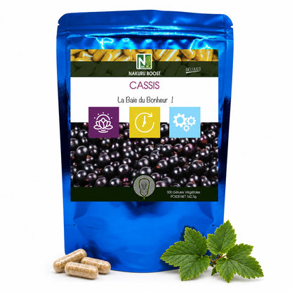 NAKURU Cassis — 500 gélules — Packshot