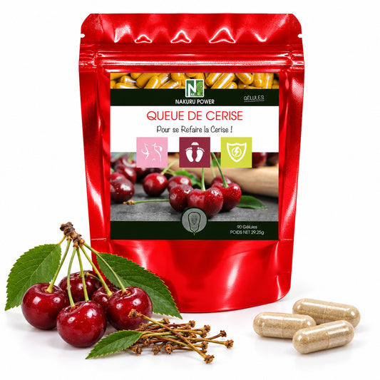 NAKURU Cerise Queue — 90 gélules — Packshot