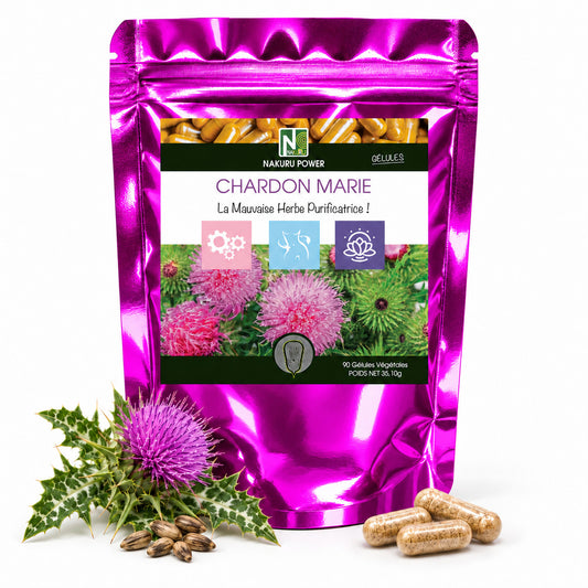 NAKURU Chardon Marie — 90 gélules — Packshot