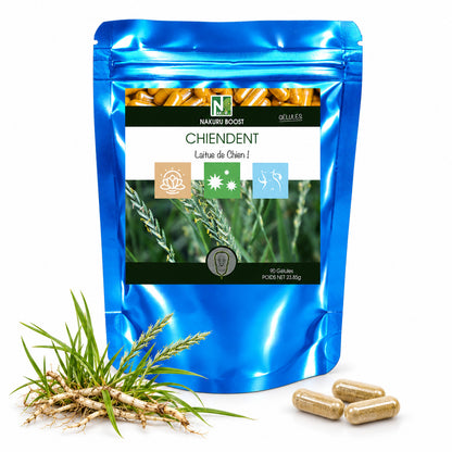 NAKURU Chiendent — 90 gélules — Packshot