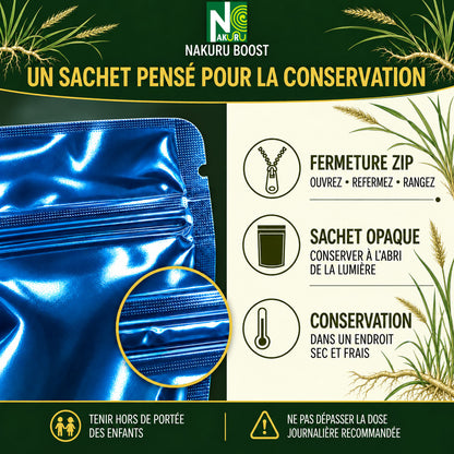 NAKURU Chiendent — 500 gélules — Conservation
