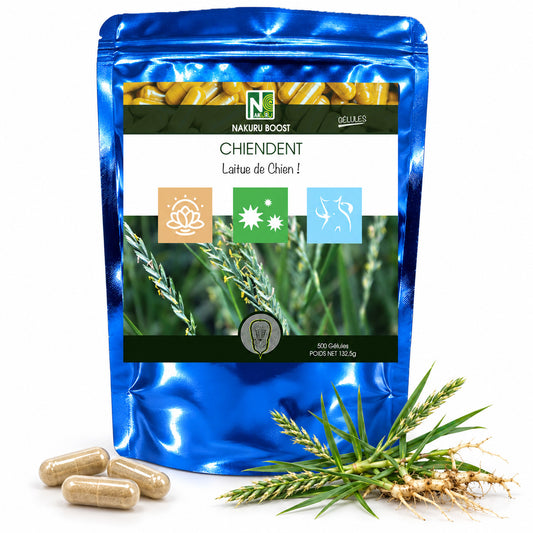 NAKURU Chiendent — 500 gélules — Packshot