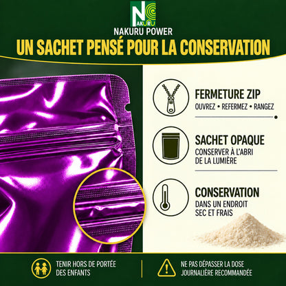 NAKURU Chondroitine + Glucosamine — 360 gélules — Conservation