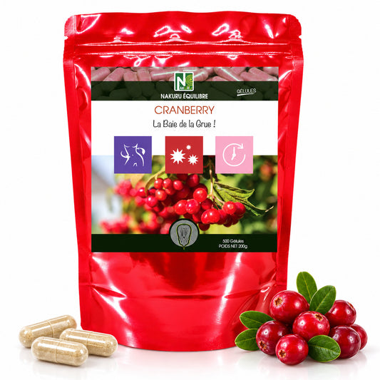 NAKURU Cranberry — 500 gélules — Packshot