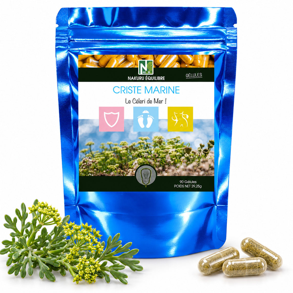 NAKURU Criste Marine — 90 gélules — Packshot