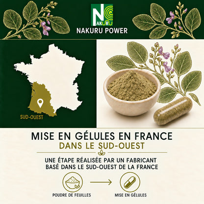 NAKURU Desmodium — 500 gélules — Fabrication