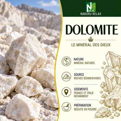 NAKURU Dolomite — 500 gélules — Présentation