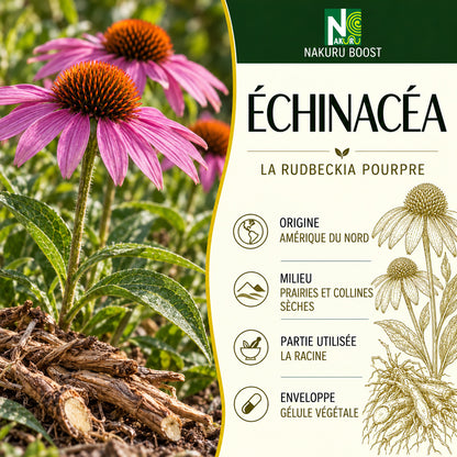 NAKURU Echinacéa — 500 gélules — Présentation