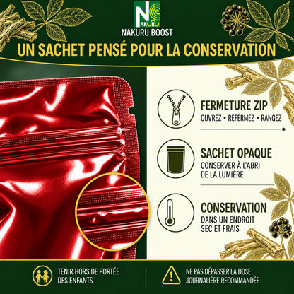 NAKURU Eleuthérocoque — 500 gélules — Conservation
