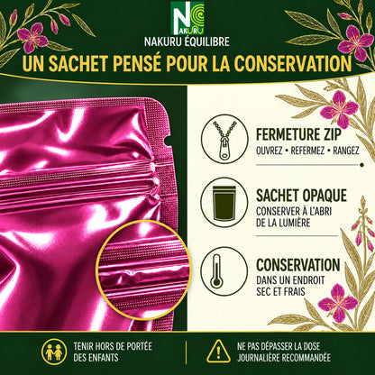 NAKURU Epilobe — 500 gélules — Conservation