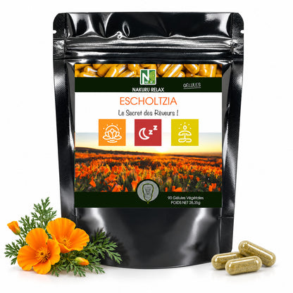 NAKURU Escholtzia — 90 gélules — Packshot