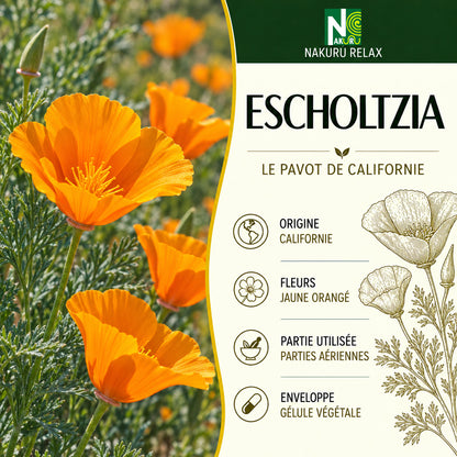 NAKURU Escholtzia — 500 gélules — Présentation