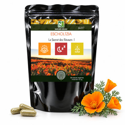 NAKURU Escholtzia — 500 gélules — Packshot
