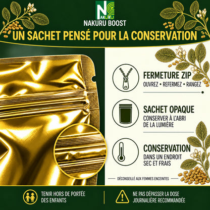 NAKURU Fenugrec — 500 gélules — Conservation