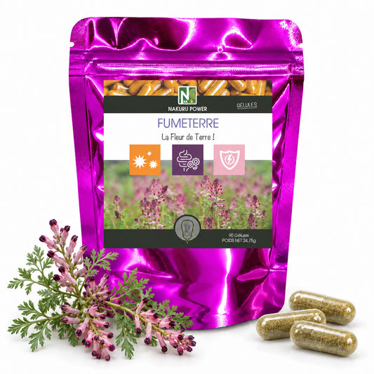 NAKURU Fumeterre — 90 gélules — Packshot