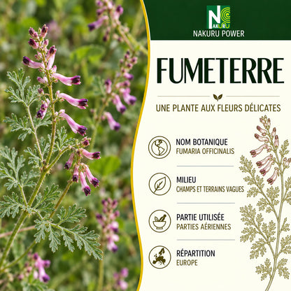NAKURU Fumeterre — 500 gélules — Présentation