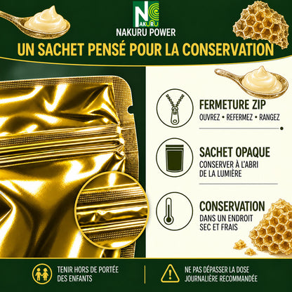 NAKURU Gelée Royale — 500 gélules — Conservation