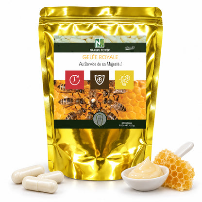 NAKURU Gelée Royale — 500 gélules — Packshot