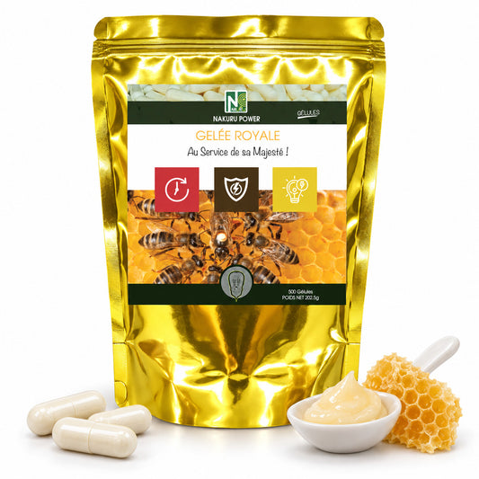NAKURU Gelée Royale — 500 gélules — Packshot