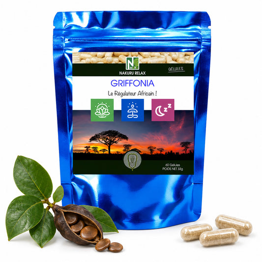 NAKURU Griffonia — 60 gélules — Packshot