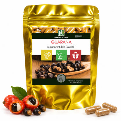 NAKURU Guarana — 90 gélules — Packshot