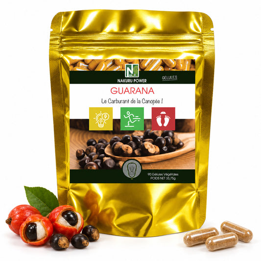 NAKURU Guarana — 90 gélules — Packshot