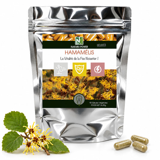 NAKURU Hamamélis — 90 gélules — Packshot