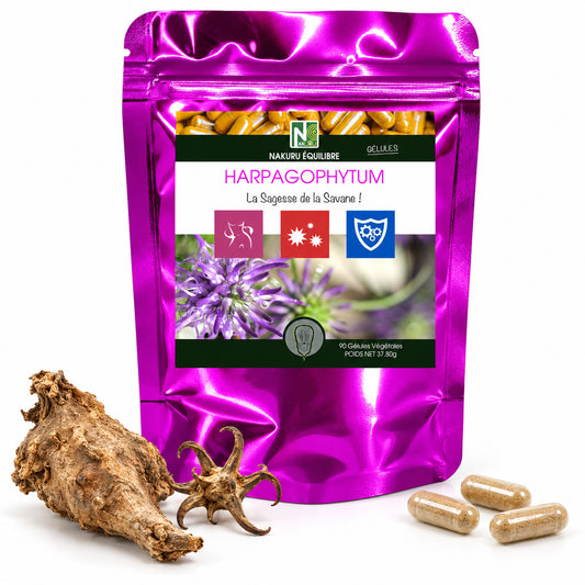 NAKURU Harpagophytum — 90 gélules — Packshot