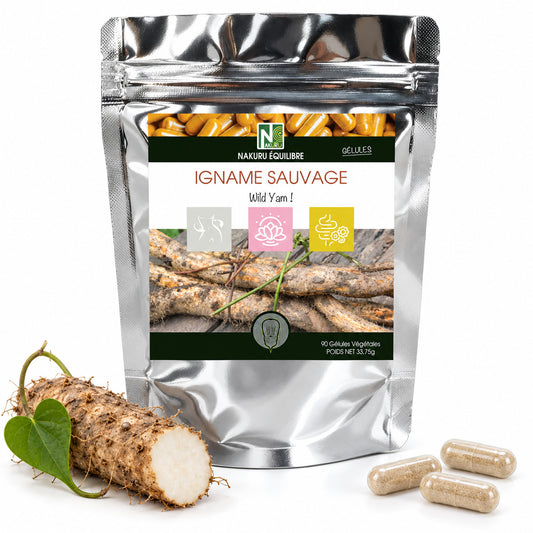 NAKURU Igname Sauvage — 90 gélules — Packshot