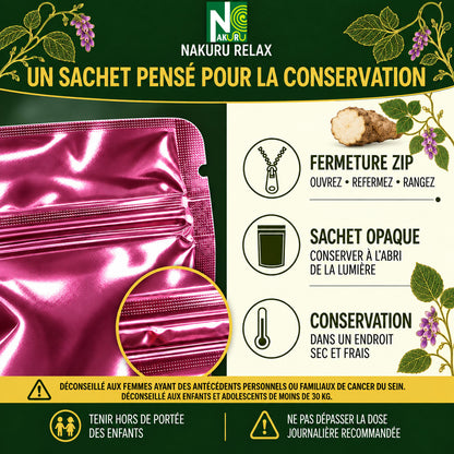 NAKURU Kudzu — 500 gélules — Conservation