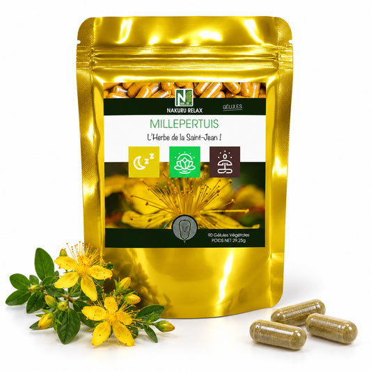 NAKURU Millepertuis — 90 gélules — Packshot