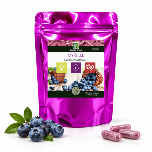 NAKURU Myrtille — 90 gélules — Packshot