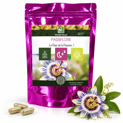 NAKURU Passiflore — 500 gélules — Packshot