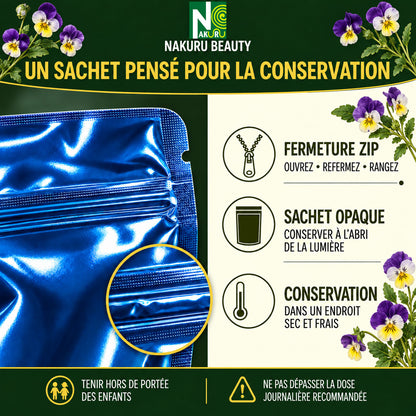 NAKURU Pensée Sauvage — 500 gélules — Conservation
