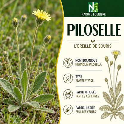 NAKURU Piloselle — 500 gélules — Présentation
