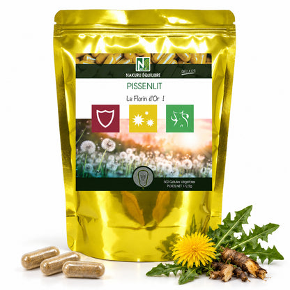 NAKURU Pissenlit — 500 gélules — Packshot