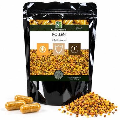 NAKURU Pollen — 500 gélules — Packshot