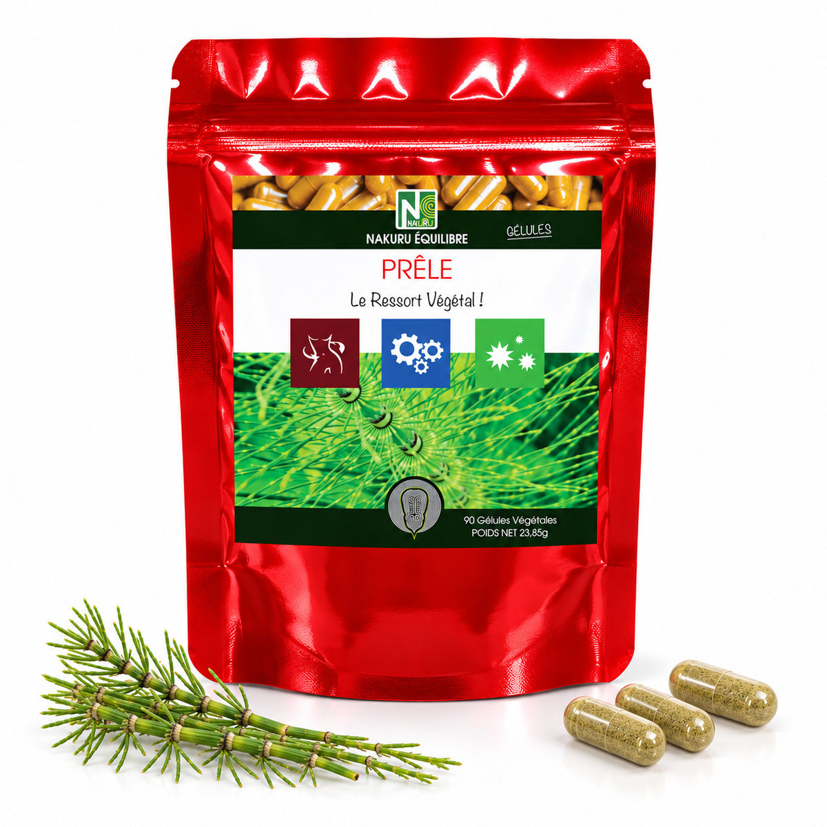 NAKURU Prêle — 90 gélules — Packshot