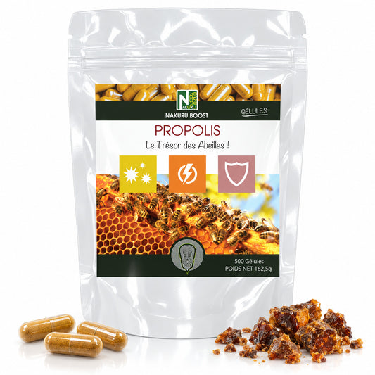 NAKURU Propolis — 500 gélules — Packshot