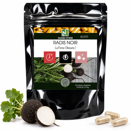 NAKURU Radis Noir — 90 gélules — Packshot