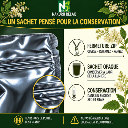 NAKURU Reine des Prés — 500 gélules — Conservation