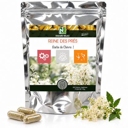 NAKURU Reine des Prés — 500 gélules — Packshot