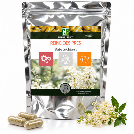 NAKURU Reine des Prés — 500 gélules — Packshot
