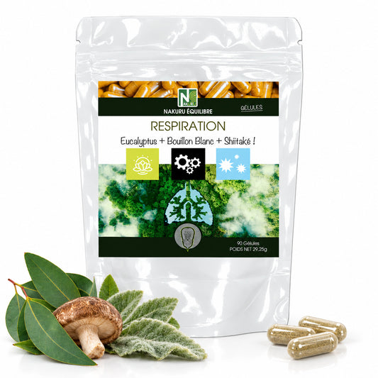 NAKURU Respiration — 90 gélules — Packshot