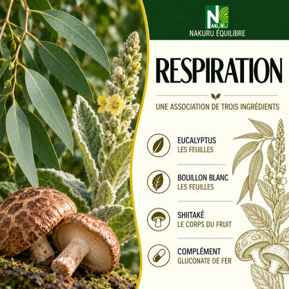 NAKURU Respiration — 500 gélules — Présentation